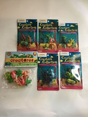 TC Creature Collection Assorted Color Reptile & Frog Toy Packs